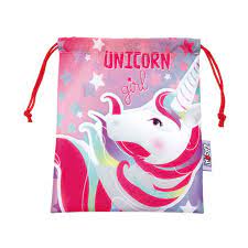 bolsa merienda unicornio